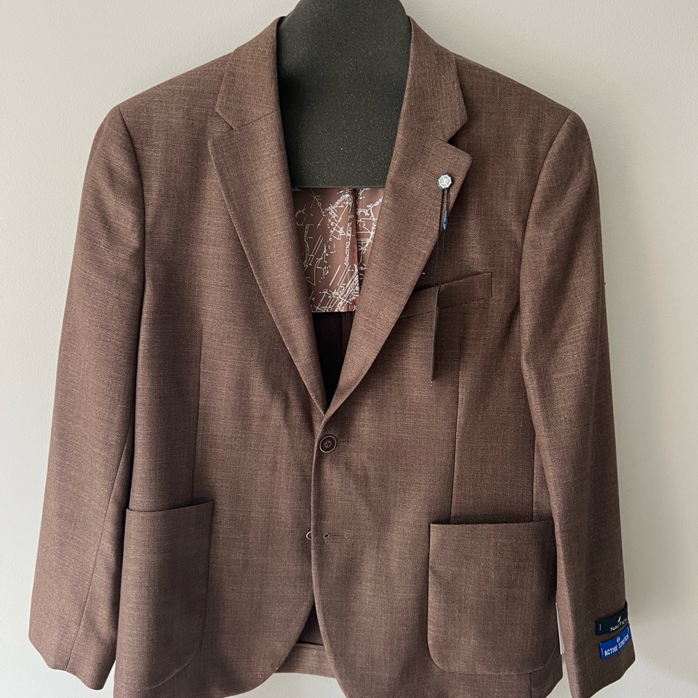 Nautica Classic Brown Blazer